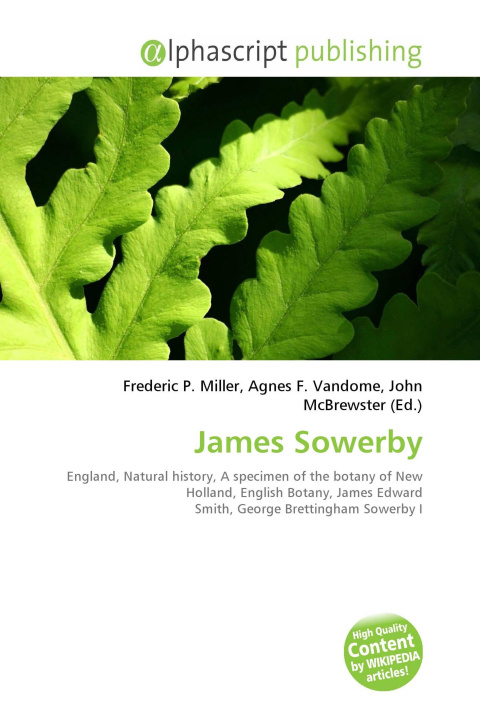 Book James Sowerby Agnes F. Vandome