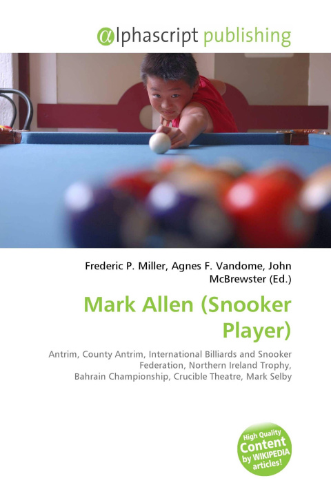 Boek Mark Allen (Snooker Player) Agnes F. Vandome