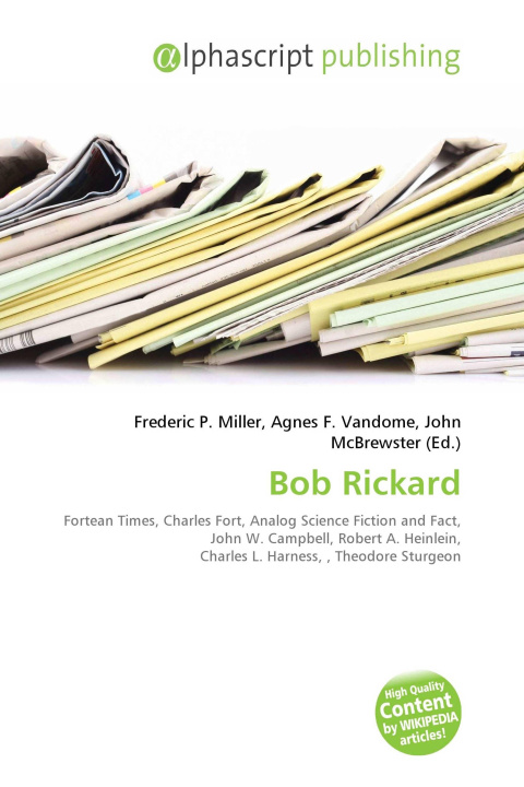 Book Bob Rickard Agnes F. Vandome