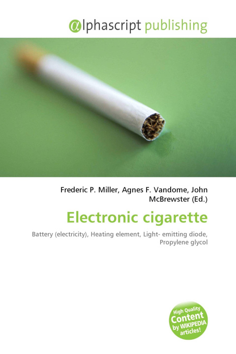 Kniha Electronic cigarette Agnes F. Vandome