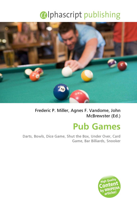 Kniha Pub Games Agnes F. Vandome