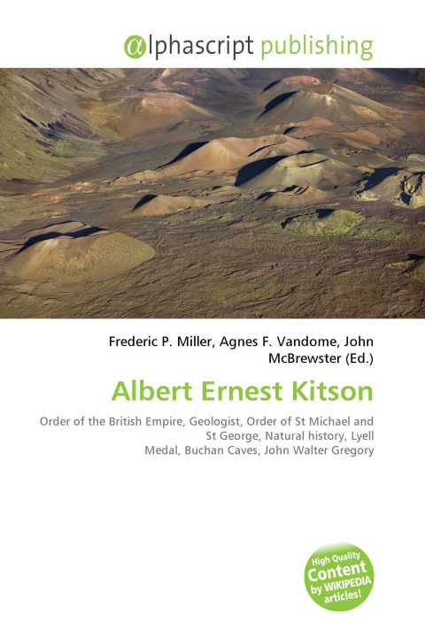 Kniha Albert Ernest Kitson Agnes F. Vandome