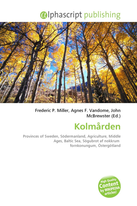 Book Kolmården Agnes F. Vandome