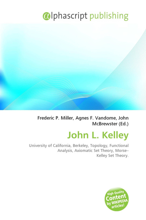 Knjiga John L. Kelley Agnes F. Vandome
