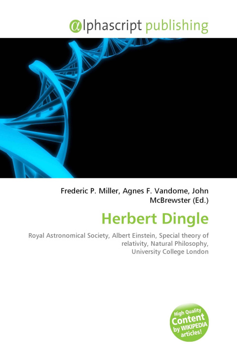 Könyv Herbert Dingle Agnes F. Vandome