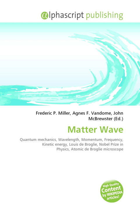Kniha Matter Wave Agnes F. Vandome