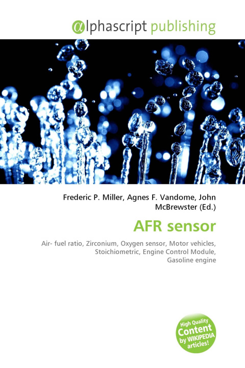 Kniha AFR sensor Agnes F. Vandome