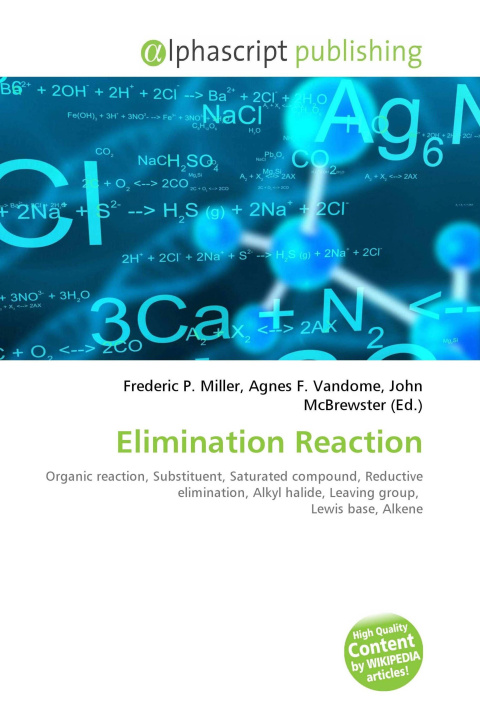 Knjiga Elimination Reaction Agnes F. Vandome