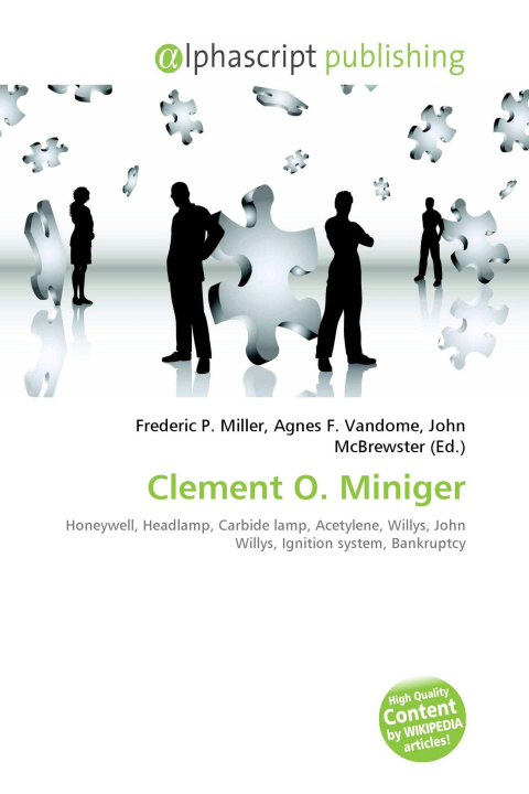 Knjiga Clement O. Miniger Agnes F. Vandome