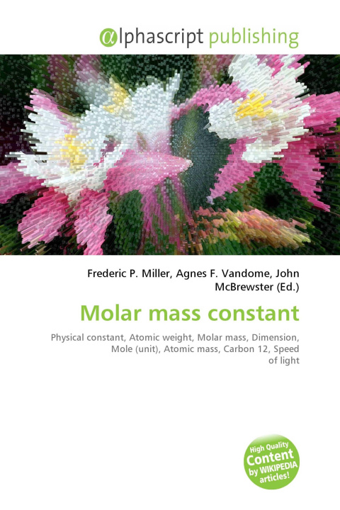 Kniha Molar mass constant Agnes F. Vandome