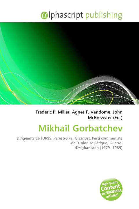 Book Mikhaïl Gorbatchev Agnes F. Vandome
