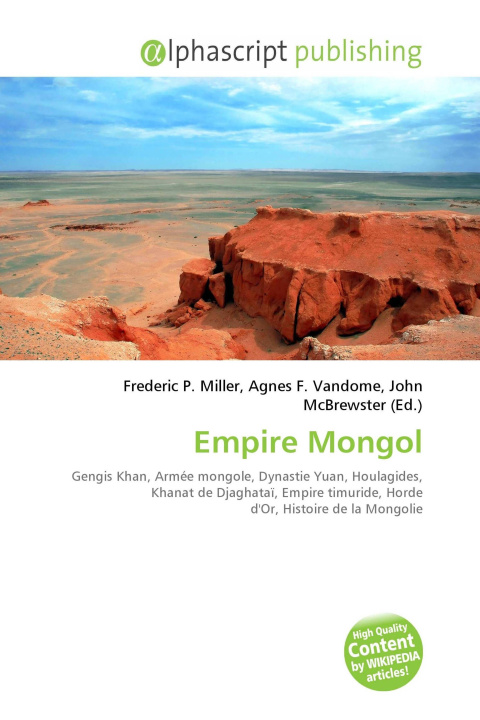 Kniha Empire Mongol Agnes F. Vandome
