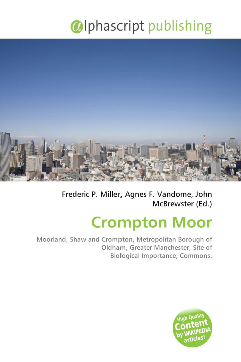 Kniha Crompton Moor Agnes F. Vandome