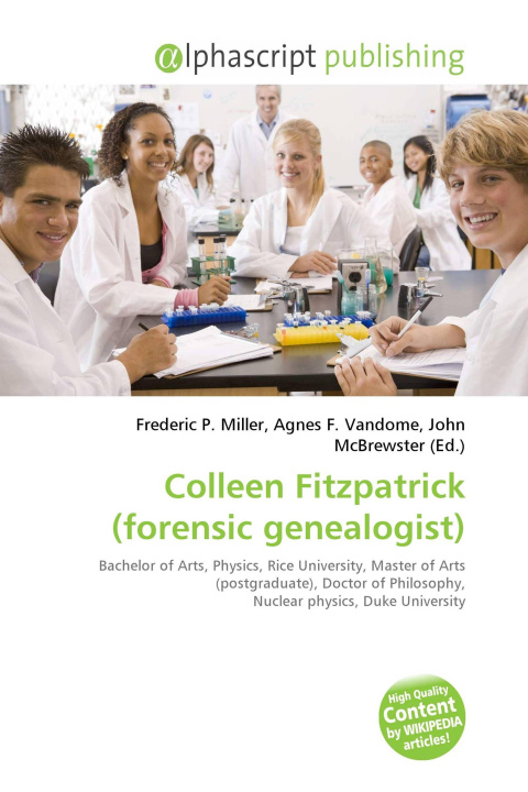 Kniha Colleen Fitzpatrick (forensic genealogist) Agnes F. Vandome