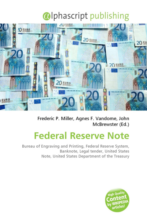 Kniha Federal Reserve Note Agnes F. Vandome
