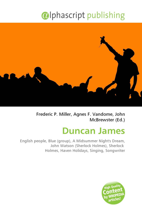 Kniha Duncan James Agnes F. Vandome