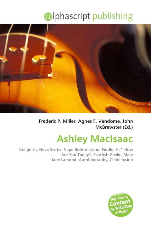 Kniha Ashley MacIsaac Agnes F. Vandome
