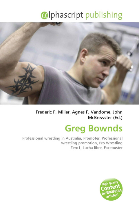 Kniha Greg Bownds Agnes F. Vandome