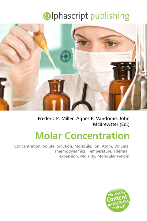 Kniha Molar Concentration Agnes F. Vandome