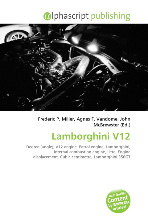 Knjiga Lamborghini V12 Agnes F. Vandome