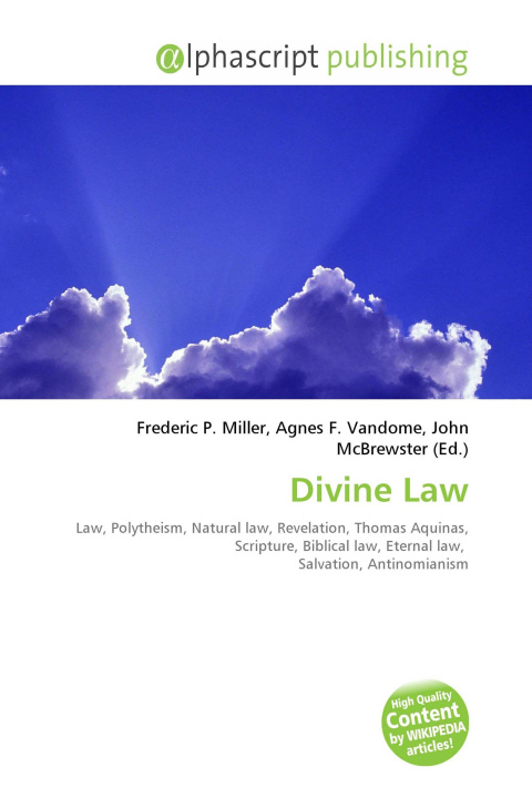 Book Divine Law Agnes F. Vandome
