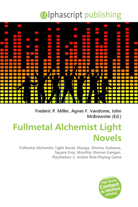 Boek Fullmetal Alchemist Light Novels Agnes F. Vandome