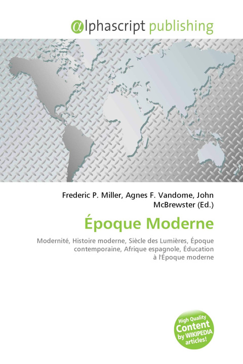 Kniha Époque Moderne Agnes F. Vandome