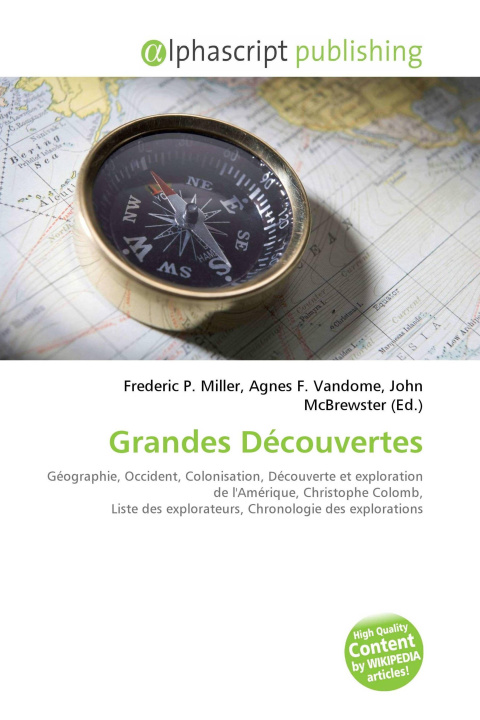 Boek Grandes Découvertes Agnes F. Vandome