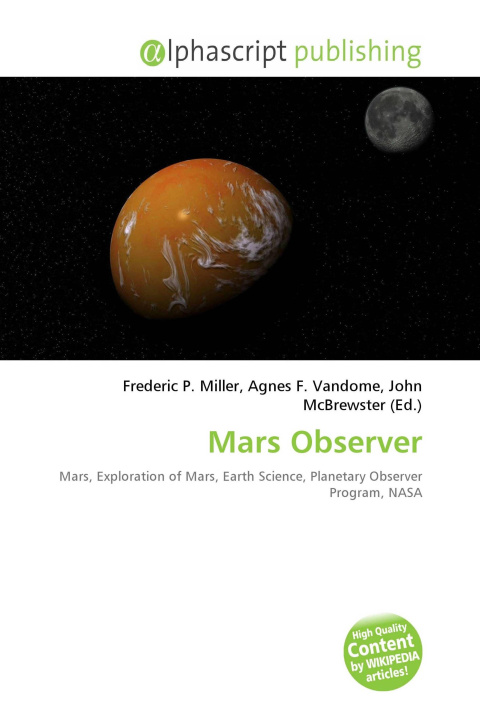 Könyv Mars Observer Agnes F. Vandome