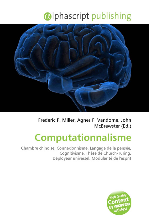 Kniha Computationnalisme Agnes F. Vandome