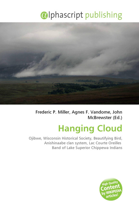 Könyv Hanging Cloud Agnes F. Vandome