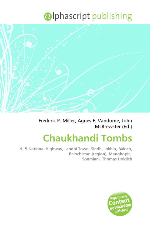 Kniha Chaukhandi Tombs Agnes F. Vandome