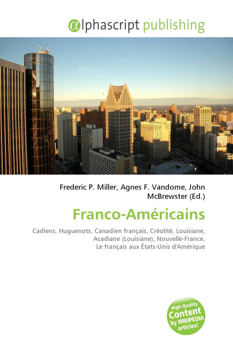 Kniha Franco-Américains Agnes F. Vandome