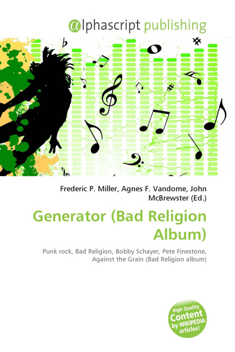 Boek Generator (Bad Religion Album) Agnes F. Vandome