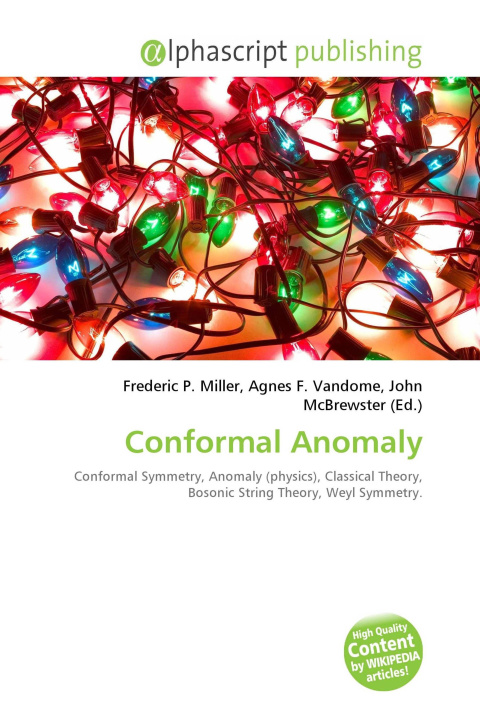 Kniha Conformal Anomaly Agnes F. Vandome