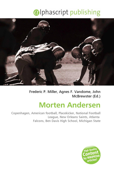 Kniha Morten Andersen Agnes F. Vandome