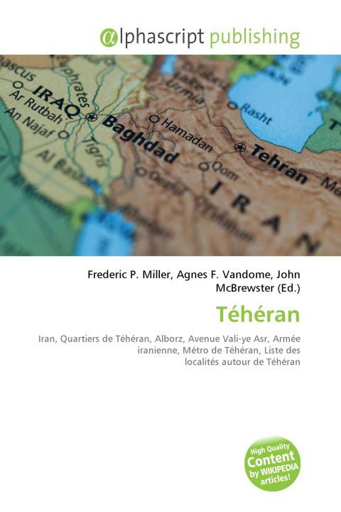Kniha Téhéran Agnes F. Vandome
