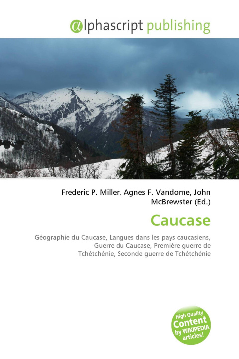 Könyv Caucase Agnes F. Vandome