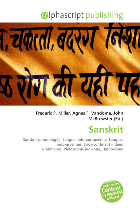 Kniha Sanskrit Agnes F. Vandome