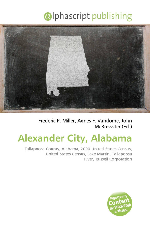 Boek Alexander City, Alabama Agnes F. Vandome