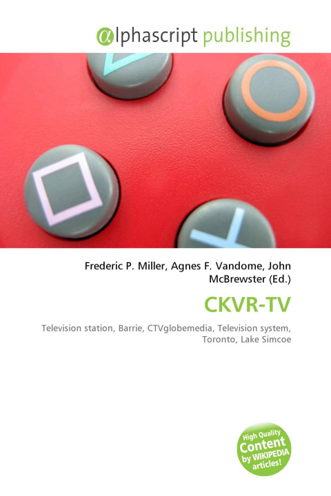Kniha CKVR-TV Agnes F. Vandome