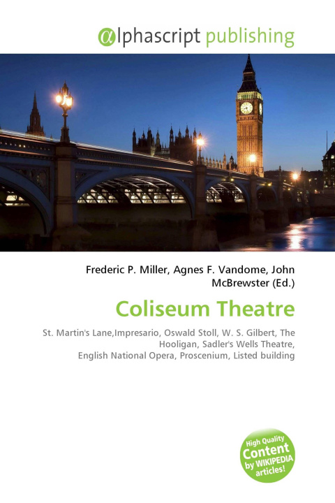 Книга Coliseum Theatre Agnes F. Vandome