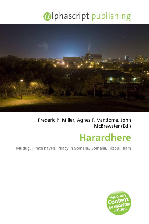 Kniha Harardhere Agnes F. Vandome