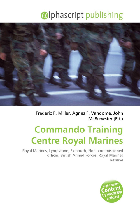 Kniha Commando Training Centre Royal Marines Agnes F. Vandome