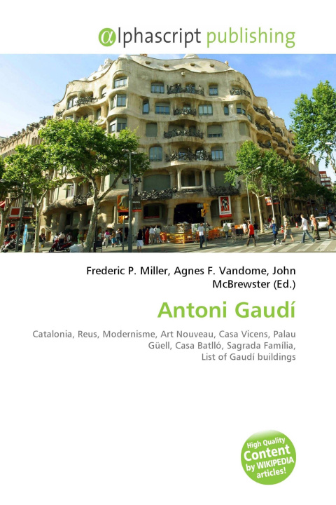 Kniha Antoni Gaudí Agnes F. Vandome