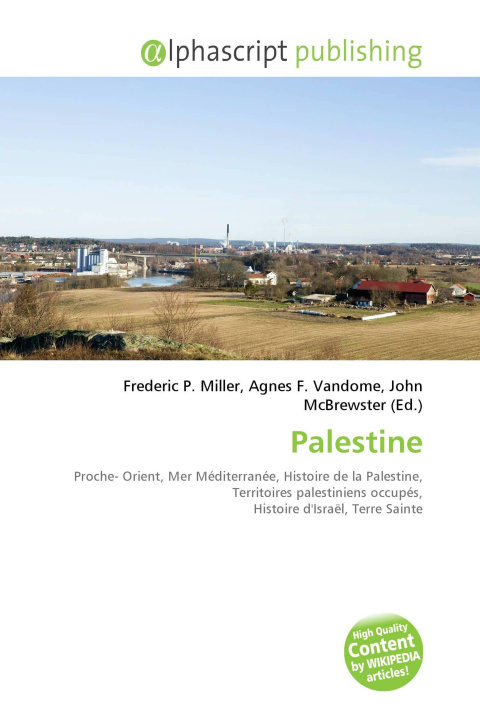 Book Palestine Agnes F. Vandome