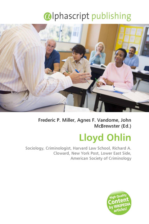 Kniha Lloyd Ohlin Agnes F. Vandome