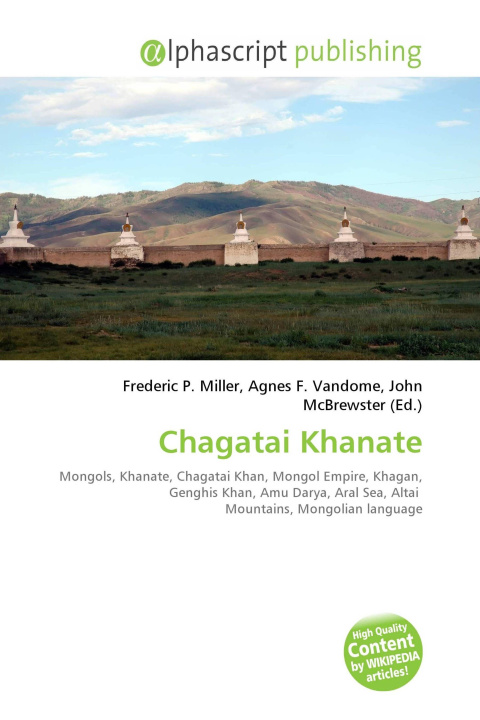 Kniha Chagatai Khanate Agnes F. Vandome