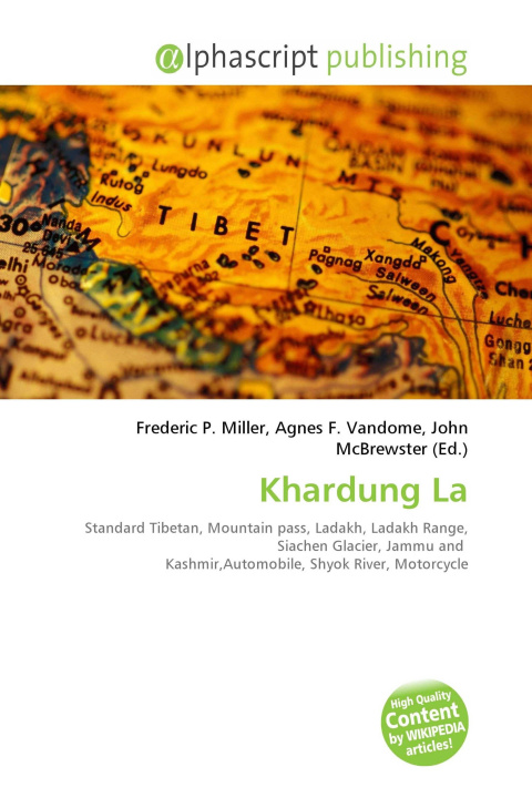 Book Khardung La Agnes F. Vandome