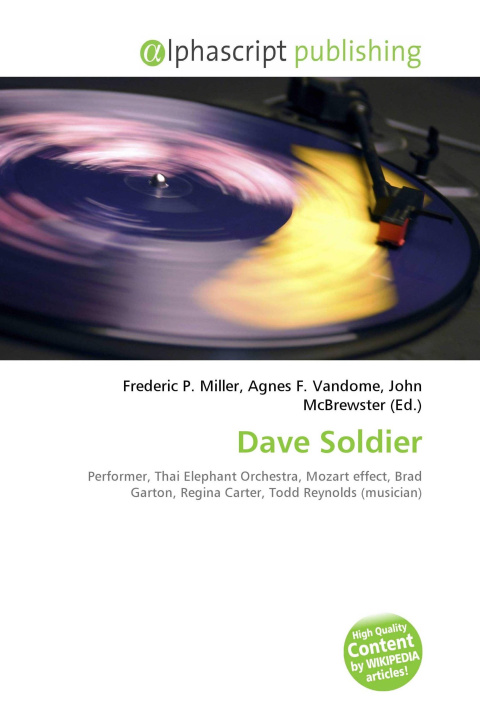 Kniha Dave Soldier Agnes F. Vandome
